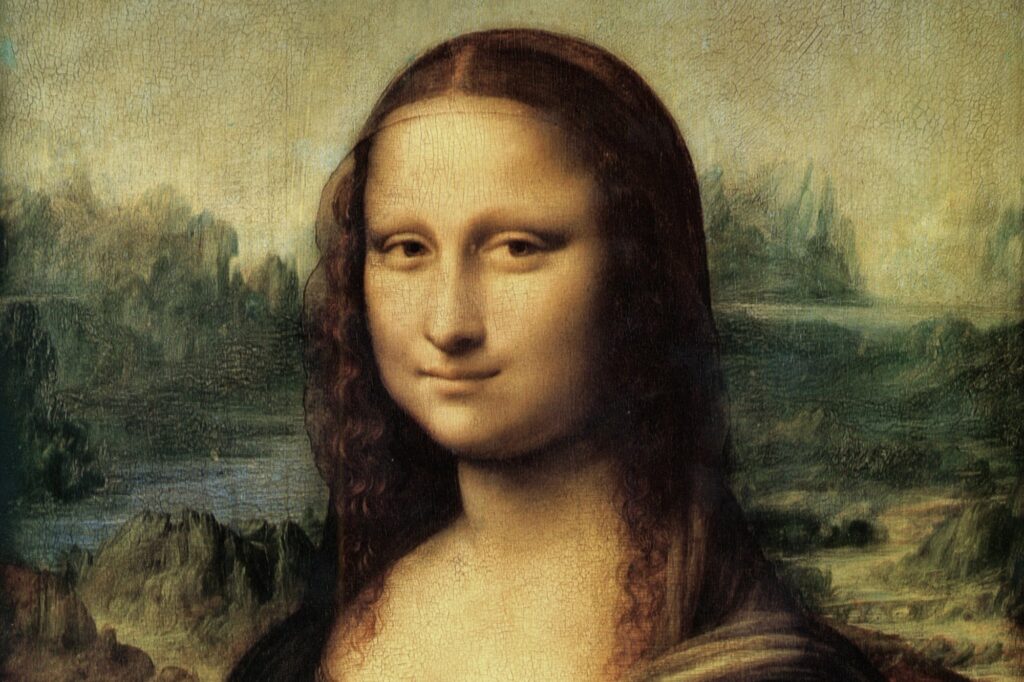 Mona Lisa close-up