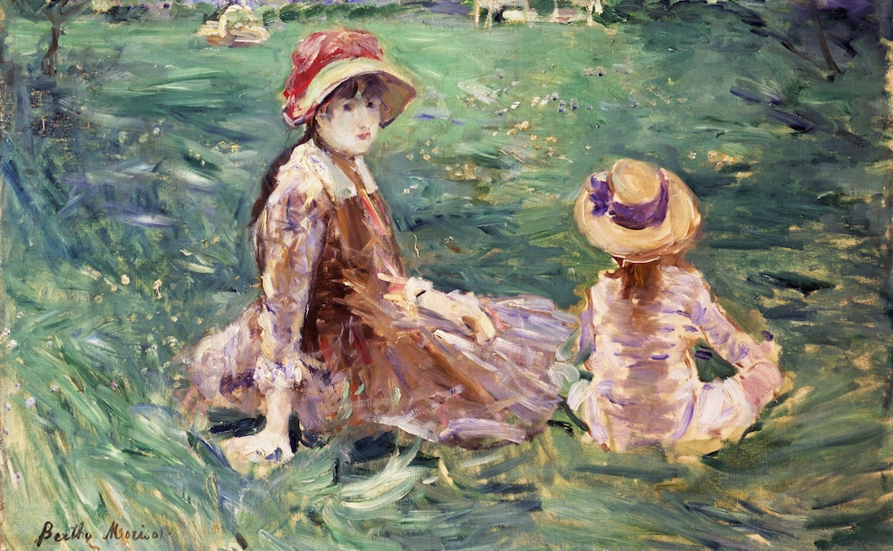 The Garden at Maurecourt by Berthe Morisot