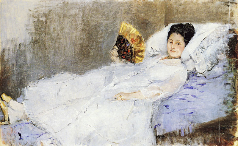 Portrait of Madame Marie Hubbard by Berthe Morisot