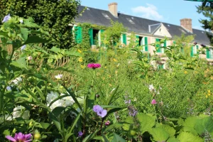 Monet's house and gardens in Giverny, France.