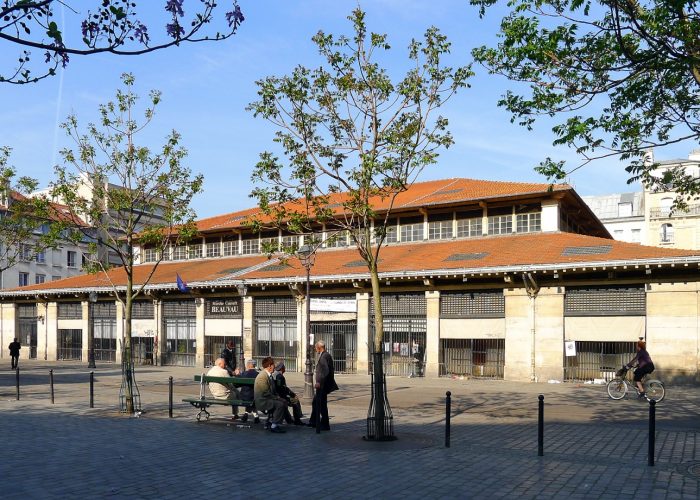 Marché d’Aligre, a bustling market in the 12th arrondissement