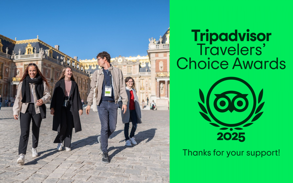 My Private Paris has won a Tripadvisor Travelers’ Choice Award.