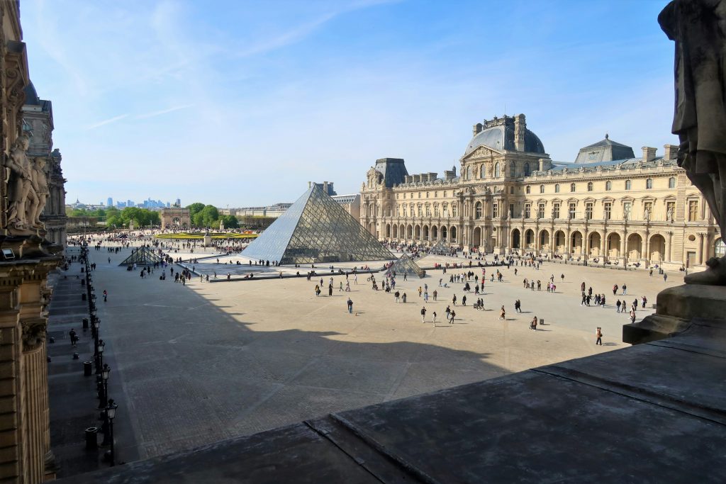 Louvre Courtyard, One of the most famous Paris courtyards