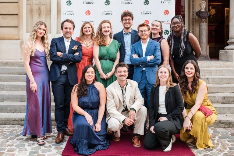 The My Private Paris Office Team outside the Musée Jacquemart-André.