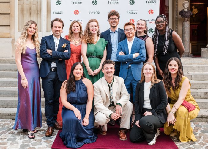 The My Private Paris Office Team at the MPP 10 Years Celebration - Musée Jacquemart-André
