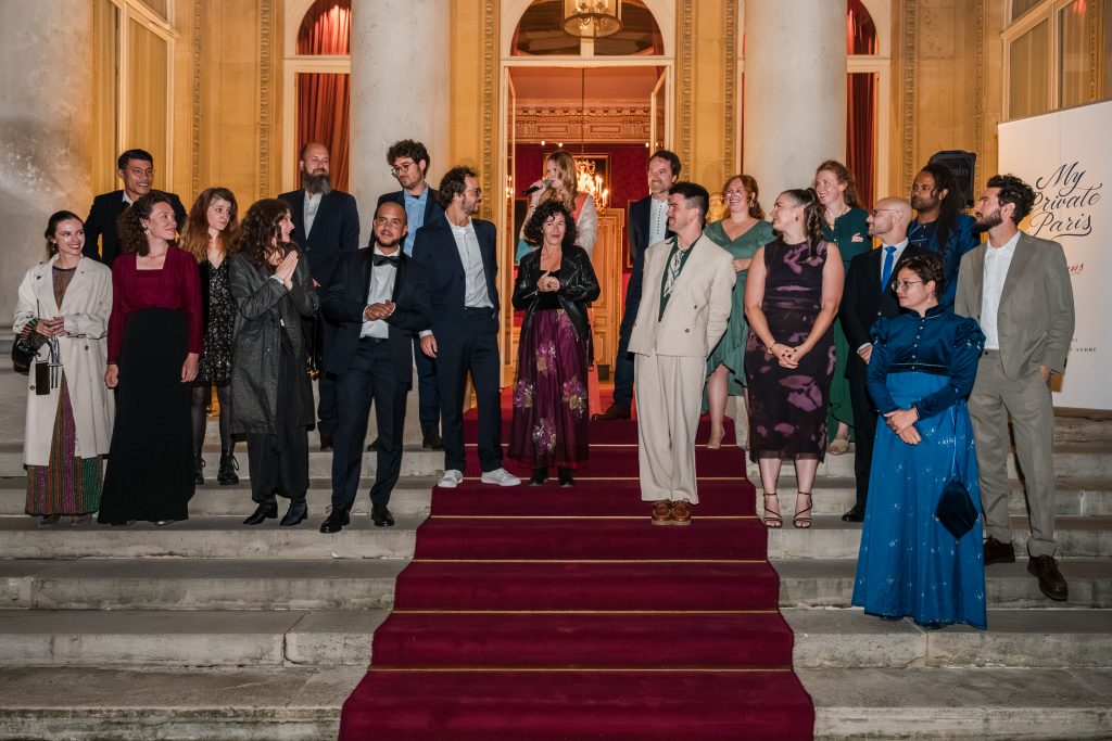 The My Private Paris Partners outside Musée Jacquemart-André.