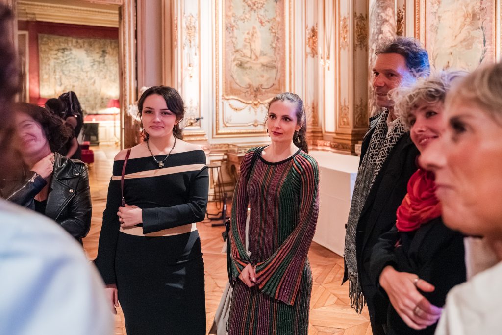 Guests enjoying a tour of the Musée Jacquemart-André.
