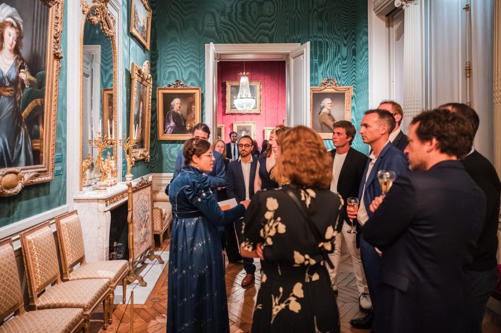 MPP Guide, Laure Nermel giving at tour of the Musée Jacquemart- André.