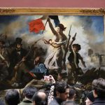La liberté Guidant le Peuple French Revolution Painting in the Louvre