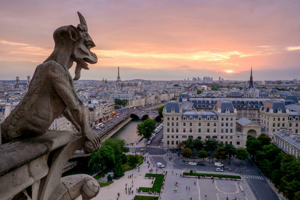 Gargoyles Paris Notre Dame. Sunster My private paris