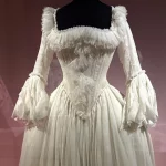 dress_at_palais_Galliera Couture Dress on display at the Palais Galliera in Paris.