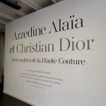 Azzedine Alaïa and Christian Dior exhibition at the Foundation Alaïa in Le Marais, Paris.
